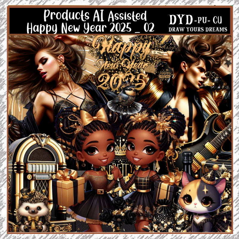 (image for) HAPPY NEW YEAR 2025 _ 02